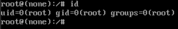 Booted on bash with root session opened